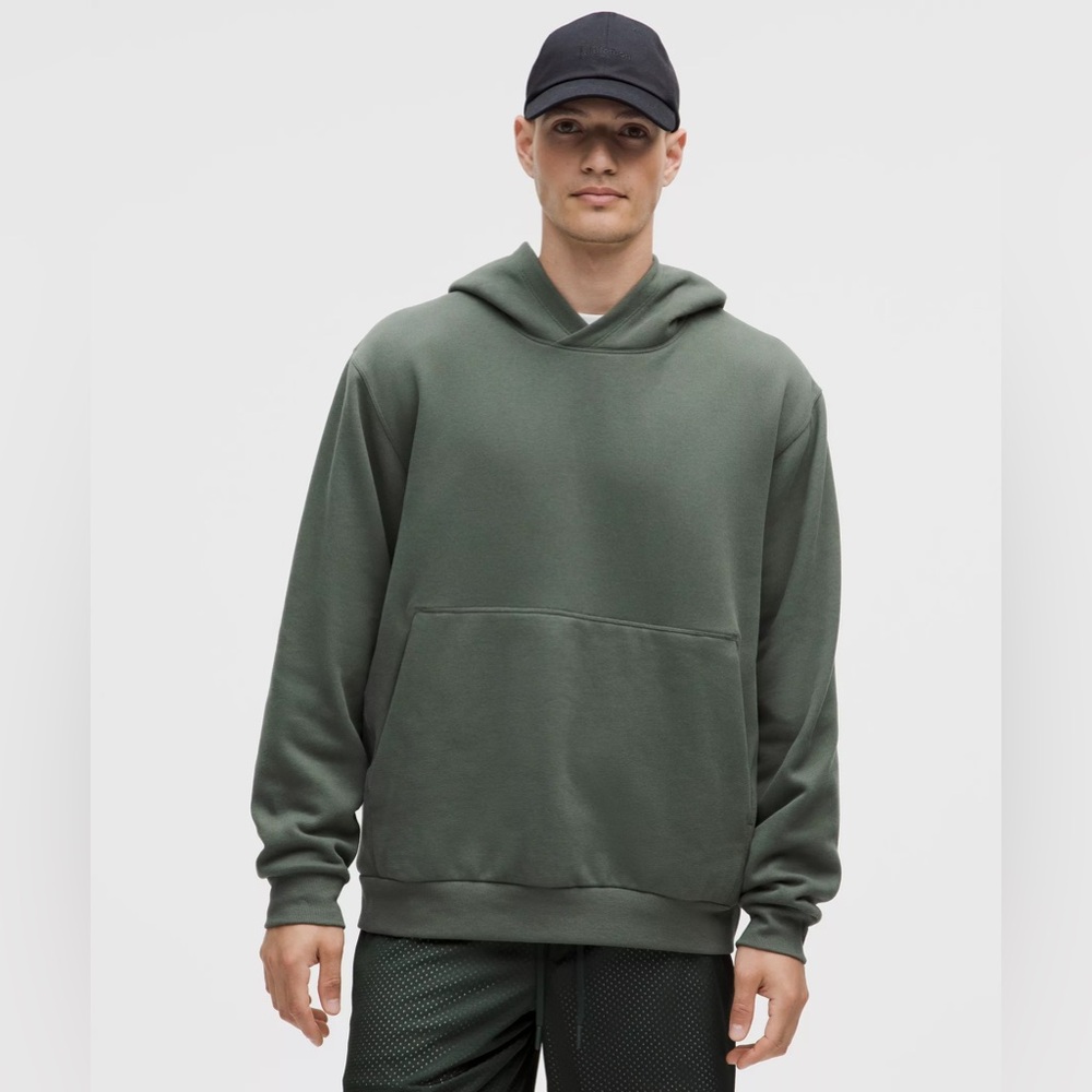 lululemon men’s steady state hoodie palm deco Large